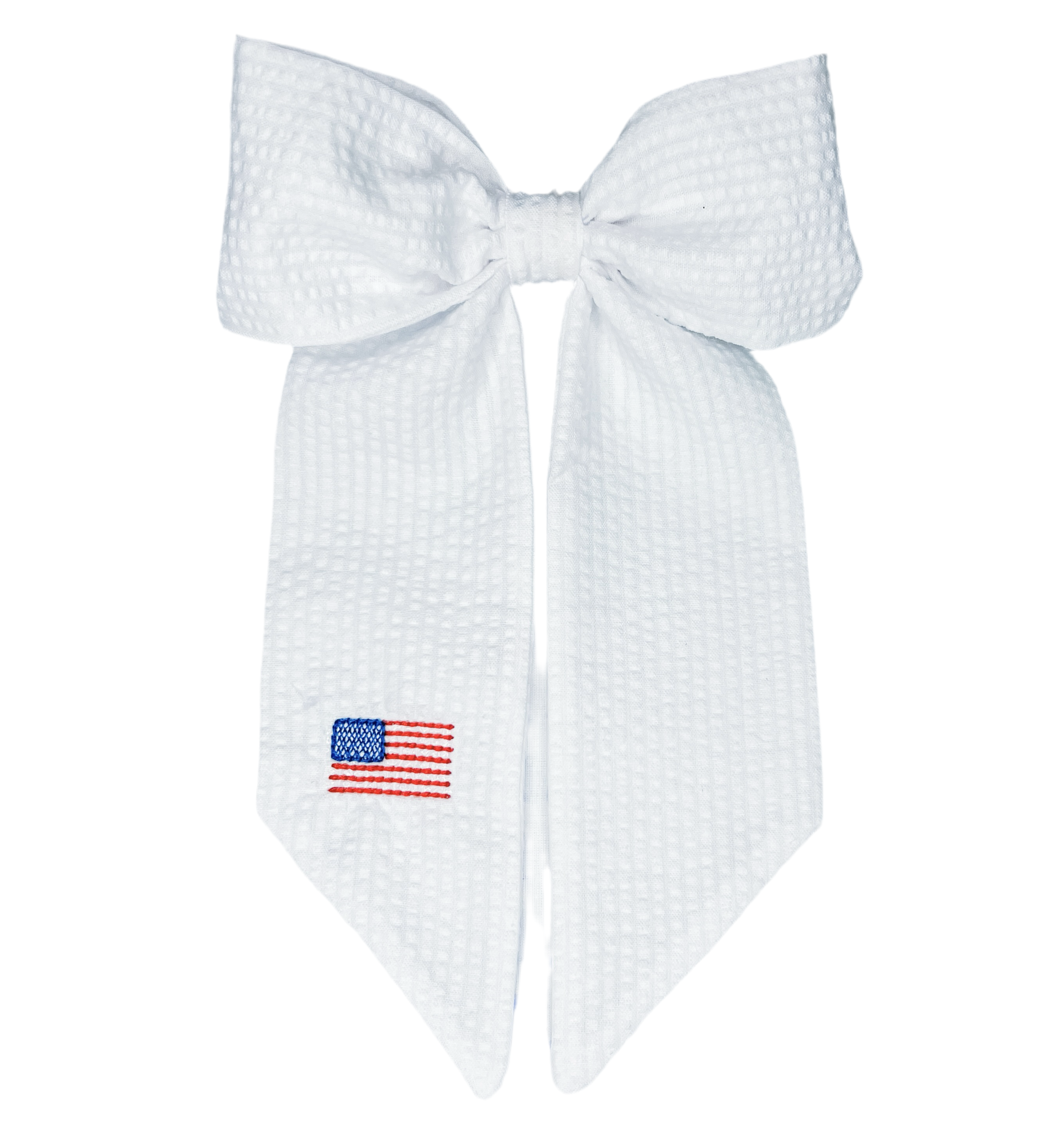 Vintage Sailor - Patriotic White Seersucker