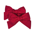 Piggy Tail Set - Ruby Red