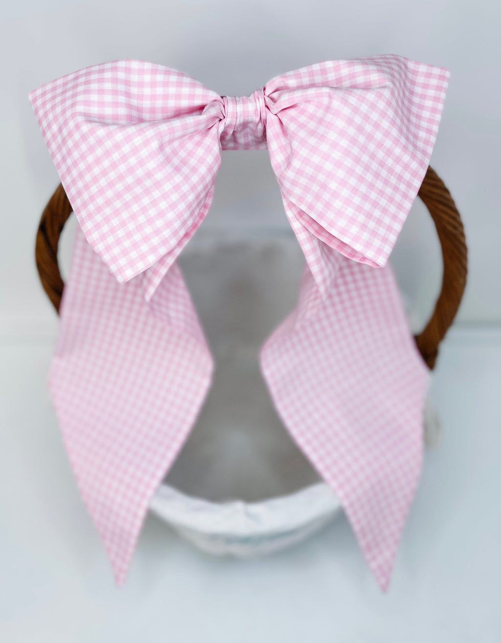 Every Basket Bow - Pink Gingham