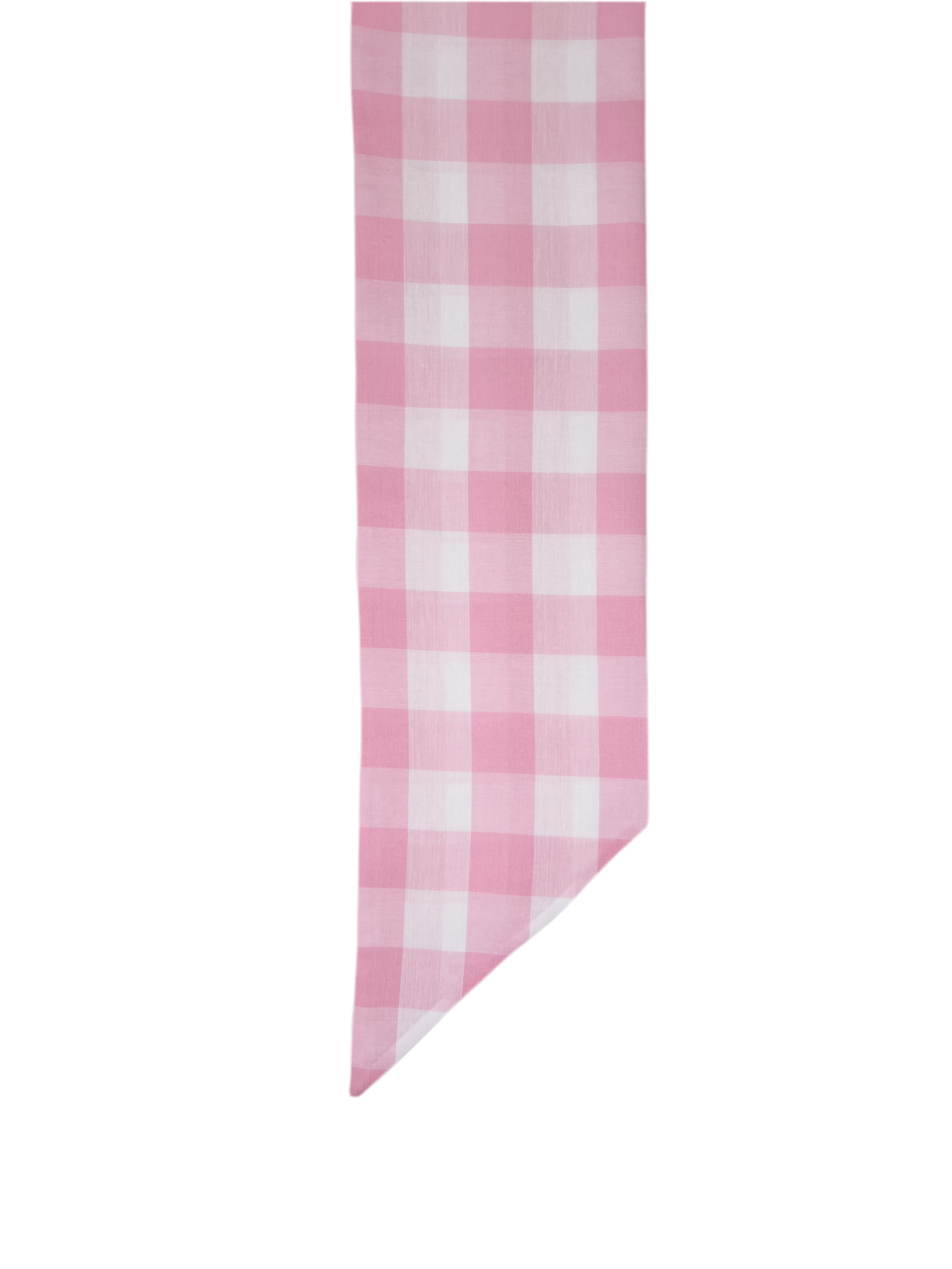 Swaddle Bow- Big Pink Check