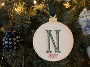 Ornament - Initial