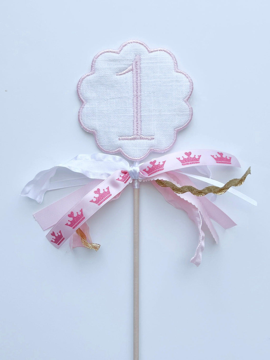Cake Topper - Custom | Nashville Bow Co. - Classic Hair Bows, Bow Ties, Basket Bows, Pacifier Clips, Wreath Sashes, Swaddle Bows. Classic Southern Charm.