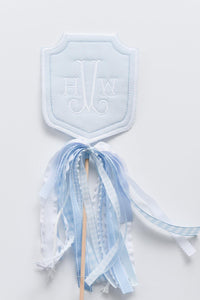 Cake Topper - Light Blue