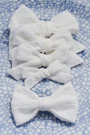 Classic Bow - Sweet Cotton | Nashville Bow Co. - Classic Hair Bows, Bow Ties, Basket Bows, Pacifier Clips, Wreath Sashes, Swaddle Bows. Classic Southern Charm.