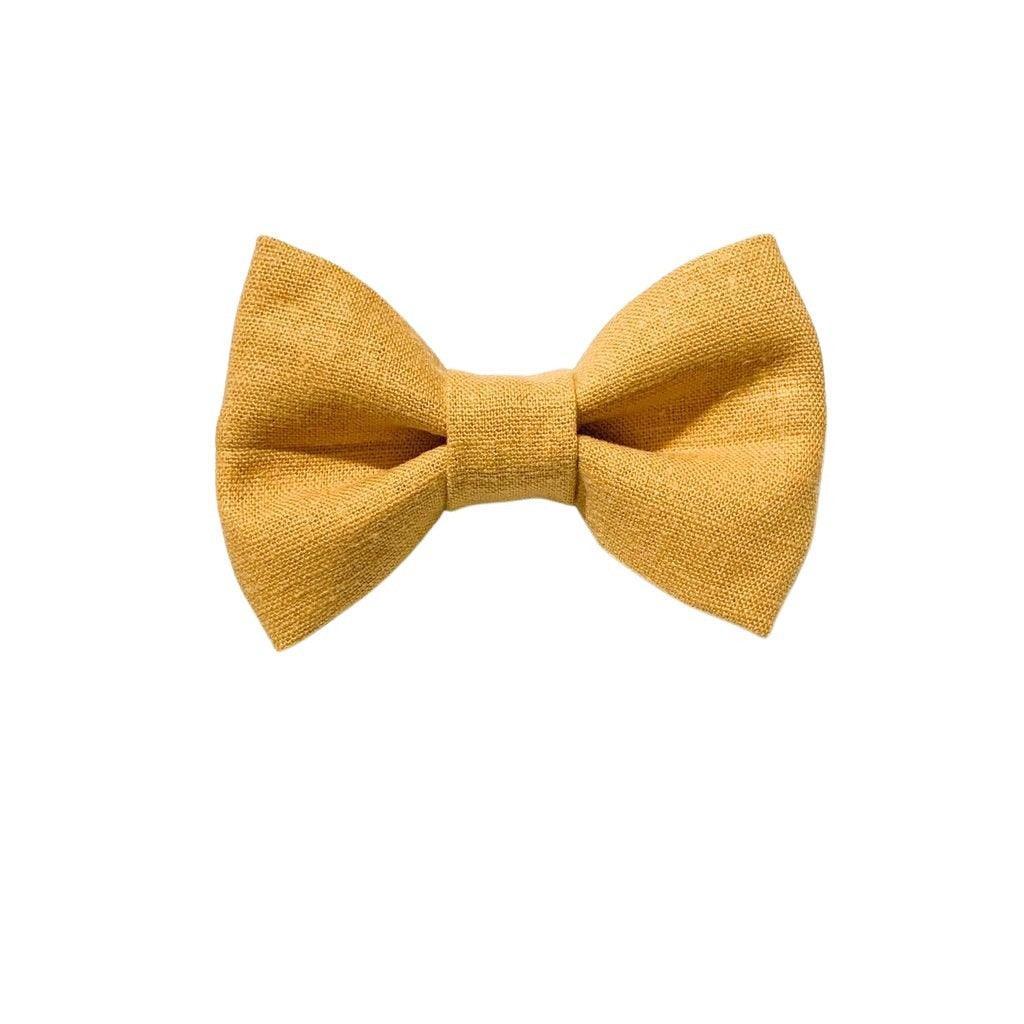 Classic Bow Tie - Honey | Nashville Bow Co. - Classic Hair Bows, Bow Ties, Basket Bows, Pacifier Clips, Wreath Sashes, Swaddle Bows. Classic Southern Charm.