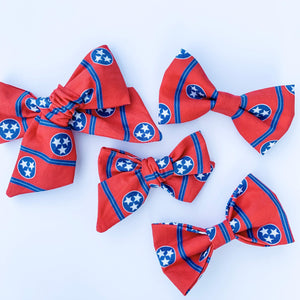 Classic Bow Tie - Only Ten I See | Nashville Bow Co. - Classic Hair Bows, Bow Ties, Basket Bows, Pacifier Clips, Wreath Sashes, Swaddle Bows. Classic Southern Charm.