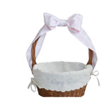 Every Basket Bow - Light Pink Check