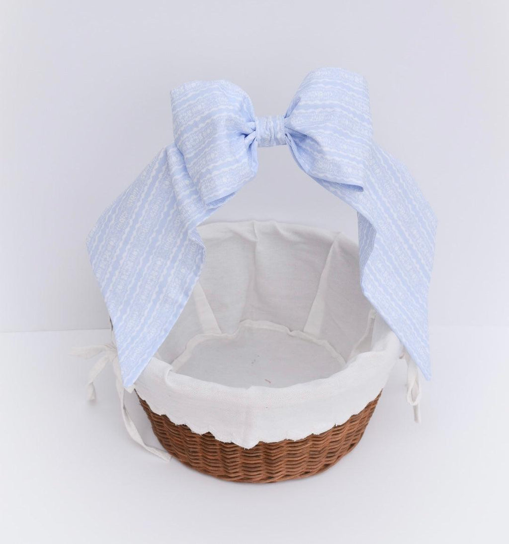 Every Basket Bow - Quadrille | Nashville Bow Co. - Classic Hair Bows, Bow Ties, Basket Bows, Pacifier Clips, Wreath Sashes, Swaddle Bows. Classic Southern Charm.