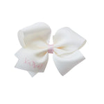 Gracie Bow - xoxo | Nashville Bow Co. - Classic Hair Bows, Bow Ties, Basket Bows, Pacifier Clips, Wreath Sashes, Swaddle Bows. Classic Southern Charm.