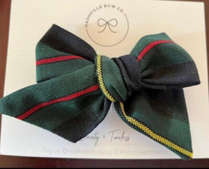 Jumbo Pinwheel Bow - Academy | Nashville Bow Co. - Classic Hair Bows, Bow Ties, Basket Bows, Pacifier Clips, Wreath Sashes, Swaddle Bows. Classic Southern Charm.