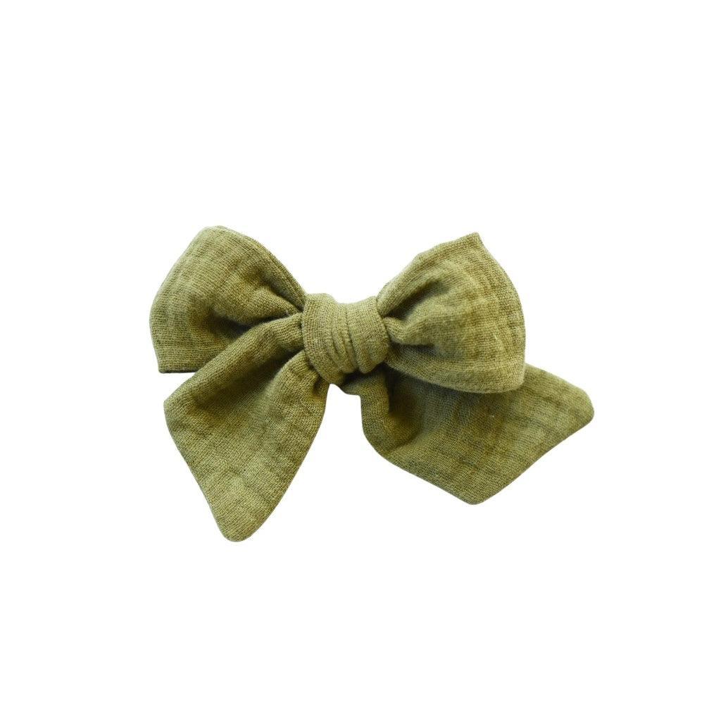 Jumbo Pinwheel Bow - Midtown Moss | Nashville Bow Co. - Classic Hair Bows, Bow Ties, Basket Bows, Pacifier Clips, Wreath Sashes, Swaddle Bows. Classic Southern Charm.