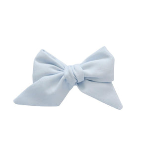 Jumbo Pinwheel Bow - Powder Blue | Nashville Bow Co. - Classic Hair Bows, Bow Ties, Basket Bows, Pacifier Clips, Wreath Sashes, Swaddle Bows. Classic Southern Charm.