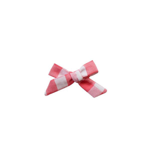 New Girl Bow - Raspberry | Nashville Bow Co. - Classic Hair Bows, Bow Ties, Basket Bows, Pacifier Clips, Wreath Sashes, Swaddle Bows. Classic Southern Charm.