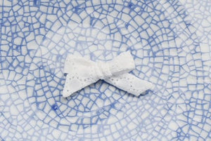 New Girl Bow - Sweet Cotton | Nashville Bow Co. - Classic Hair Bows, Bow Ties, Basket Bows, Pacifier Clips, Wreath Sashes, Swaddle Bows. Classic Southern Charm.