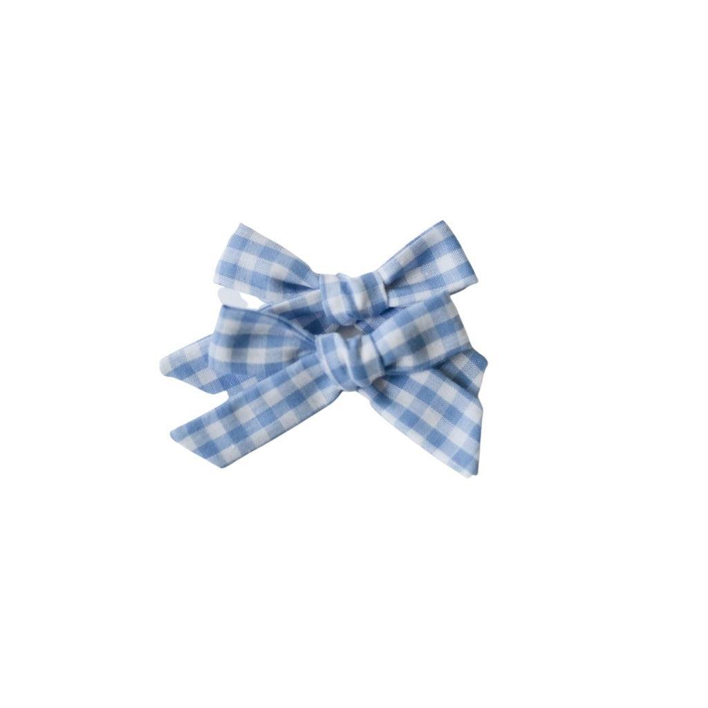 Piggy Tail Set - Anne | Nashville Bow Co. - Classic Hair Bows, Bow Ties, Basket Bows, Pacifier Clips, Wreath Sashes, Swaddle Bows. Classic Southern Charm.