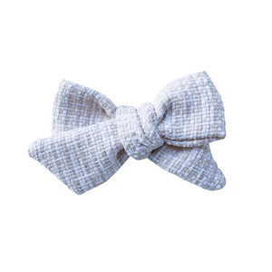 Pinwheel Bow - Belle Meade Tweed | Nashville Bow Co. - Classic Hair Bows, Bow Ties, Basket Bows, Pacifier Clips, Wreath Sashes, Swaddle Bows. Classic Southern Charm.