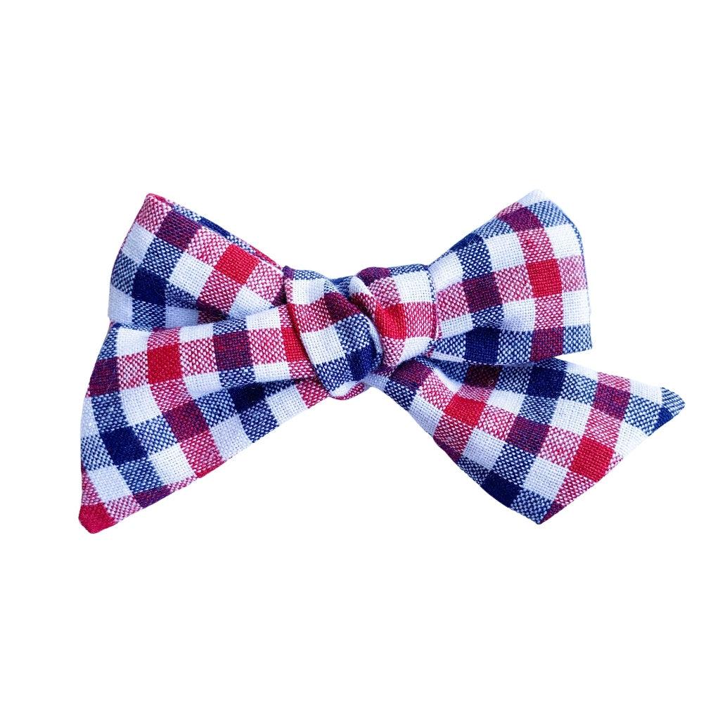 Pinwheel Bow - Cookout | Nashville Bow Co. - Classic Hair Bows, Bow Ties, Basket Bows, Pacifier Clips, Wreath Sashes, Swaddle Bows. Classic Southern Charm.