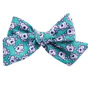 Pinwheel Bow - Mabel Wood | Nashville Bow Co. - Classic Hair Bows, Bow Ties, Basket Bows, Pacifier Clips, Wreath Sashes, Swaddle Bows. Classic Southern Charm.