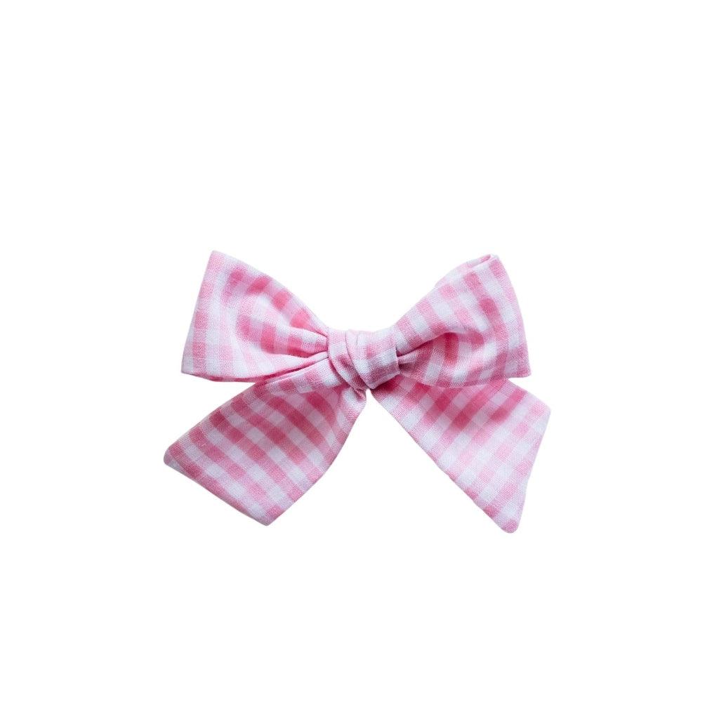 Pinwheel Bow - Parton Pink | Nashville Bow Co. - Classic Hair Bows, Bow Ties, Basket Bows, Pacifier Clips, Wreath Sashes, Swaddle Bows. Classic Southern Charm.