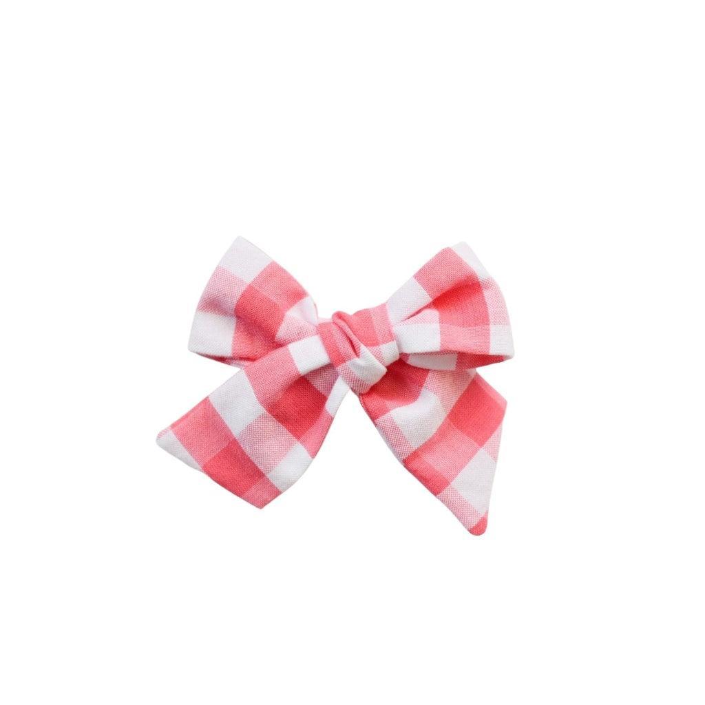 Pinwheel Bow - Raspberry | Nashville Bow Co. - Classic Hair Bows, Bow Ties, Basket Bows, Pacifier Clips, Wreath Sashes, Swaddle Bows. Classic Southern Charm.