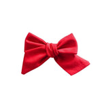 Pinwheel Bow - Ruby Red | Nashville Bow Co. - Classic Hair Bows, Bow Ties, Basket Bows, Pacifier Clips, Wreath Sashes, Swaddle Bows. Classic Southern Charm.