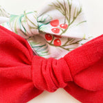 Pinwheel Bow - Ryman Red | Nashville Bow Co. - Classic Hair Bows, Bow Ties, Basket Bows, Pacifier Clips, Wreath Sashes, Swaddle Bows. Classic Southern Charm.