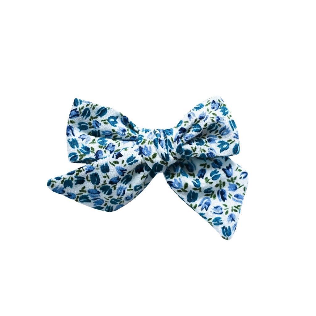 Pinwheel Bow - Tulip Grove | Nashville Bow Co. - Classic Hair Bows, Bow Ties, Basket Bows, Pacifier Clips, Wreath Sashes, Swaddle Bows. Classic Southern Charm.