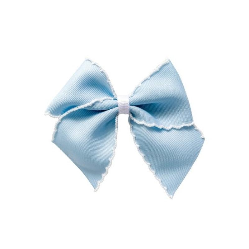 Sailor Bow - Blue | Nashville Bow Co. - Classic Hair Bows, Bow Ties, Basket Bows, Pacifier Clips, Wreath Sashes, Swaddle Bows. Classic Southern Charm.