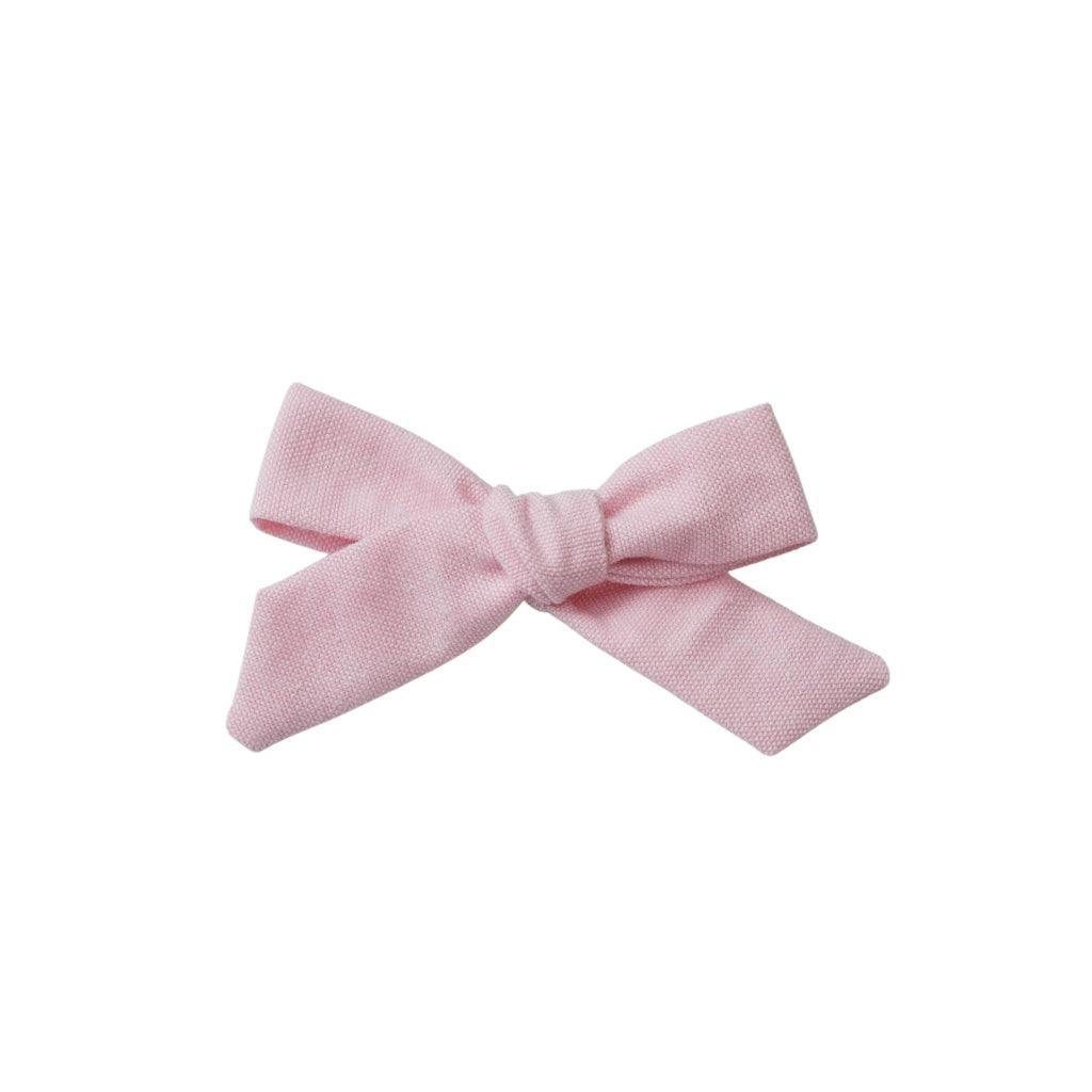 Schoolgirl Bow - Parthenon Pink | Nashville Bow Co. - Classic Hair Bows, Bow Ties, Basket Bows, Pacifier Clips, Wreath Sashes, Swaddle Bows. Classic Southern Charm.
