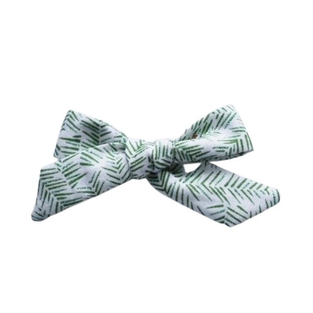 Schoolgirl Bow - Spruced Up | Nashville Bow Co. - Classic Hair Bows, Bow Ties, Basket Bows, Pacifier Clips, Wreath Sashes, Swaddle Bows. Classic Southern Charm.