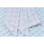 Swaddle Bow- Pink Gingham | Nashville Bow Co. - Classic Hair Bows, Bow Ties, Basket Bows, Pacifier Clips, Wreath Sashes, Swaddle Bows. Classic Southern Charm.