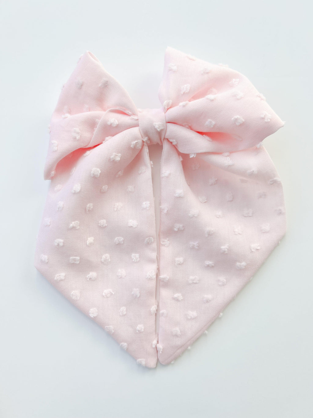 Vintage Sailor - Pink Swiss Dot | Nashville Bow Co. - Classic Hair Bows, Bow Ties, Basket Bows, Pacifier Clips, Wreath Sashes, Swaddle Bows. Classic Southern Charm.